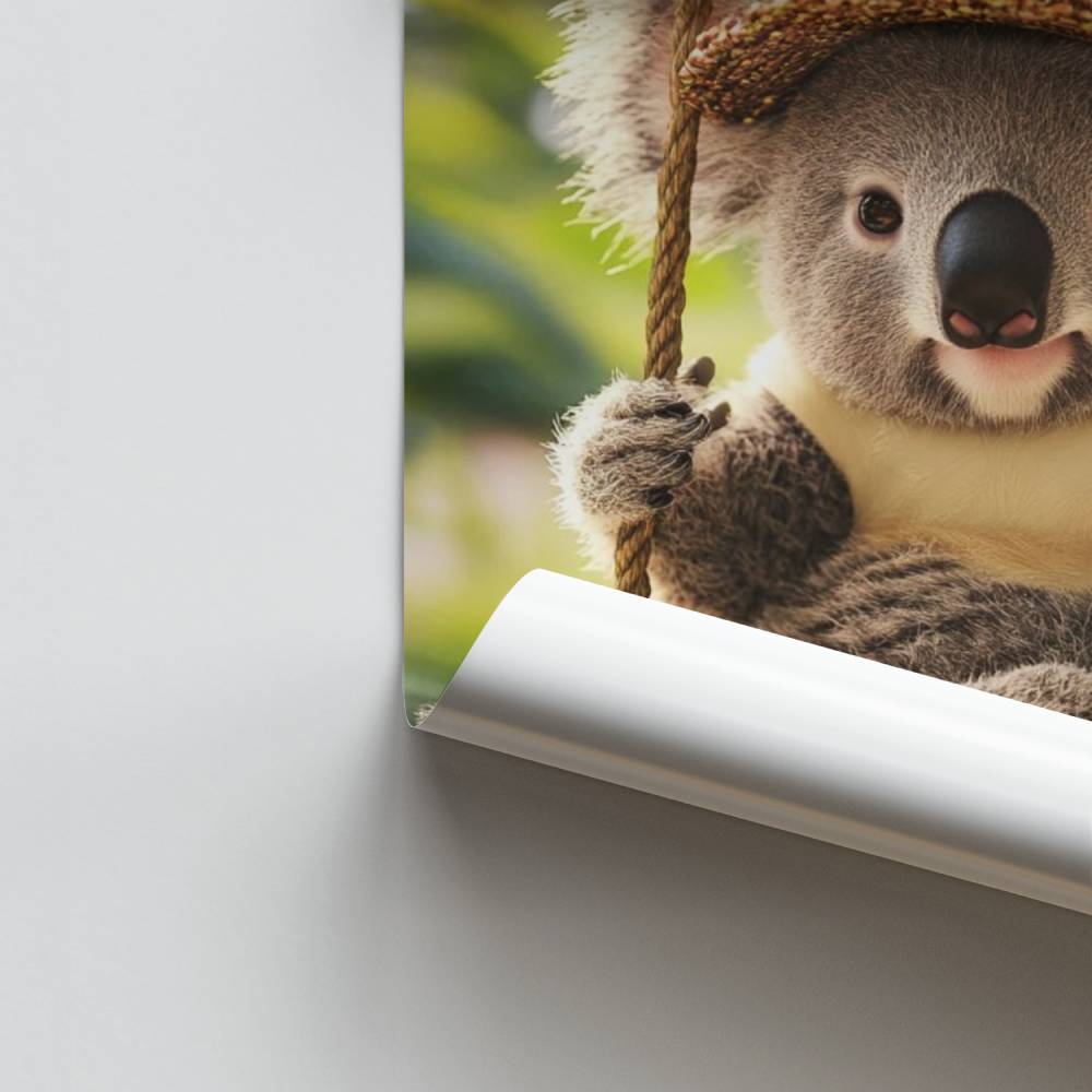 Poster Koala in una passeggiata