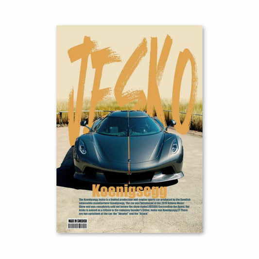 Poster Jesko Édition 10