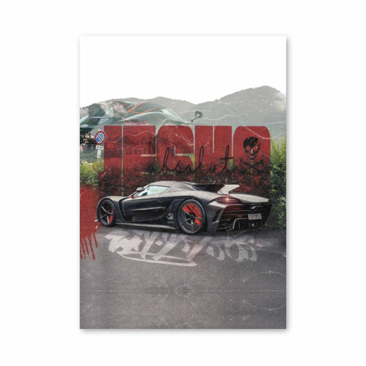 Poster Koenigsegg Exposé