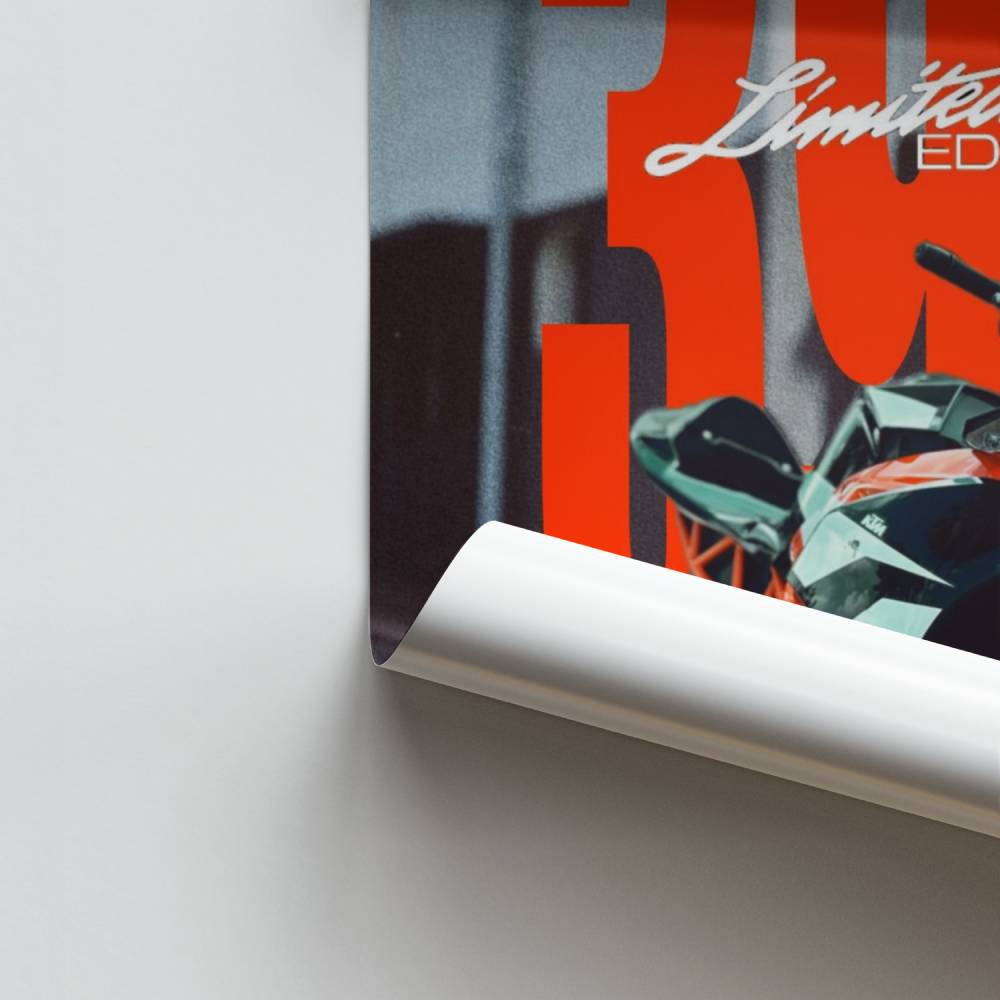 Poster in edizione limitata Moto 300