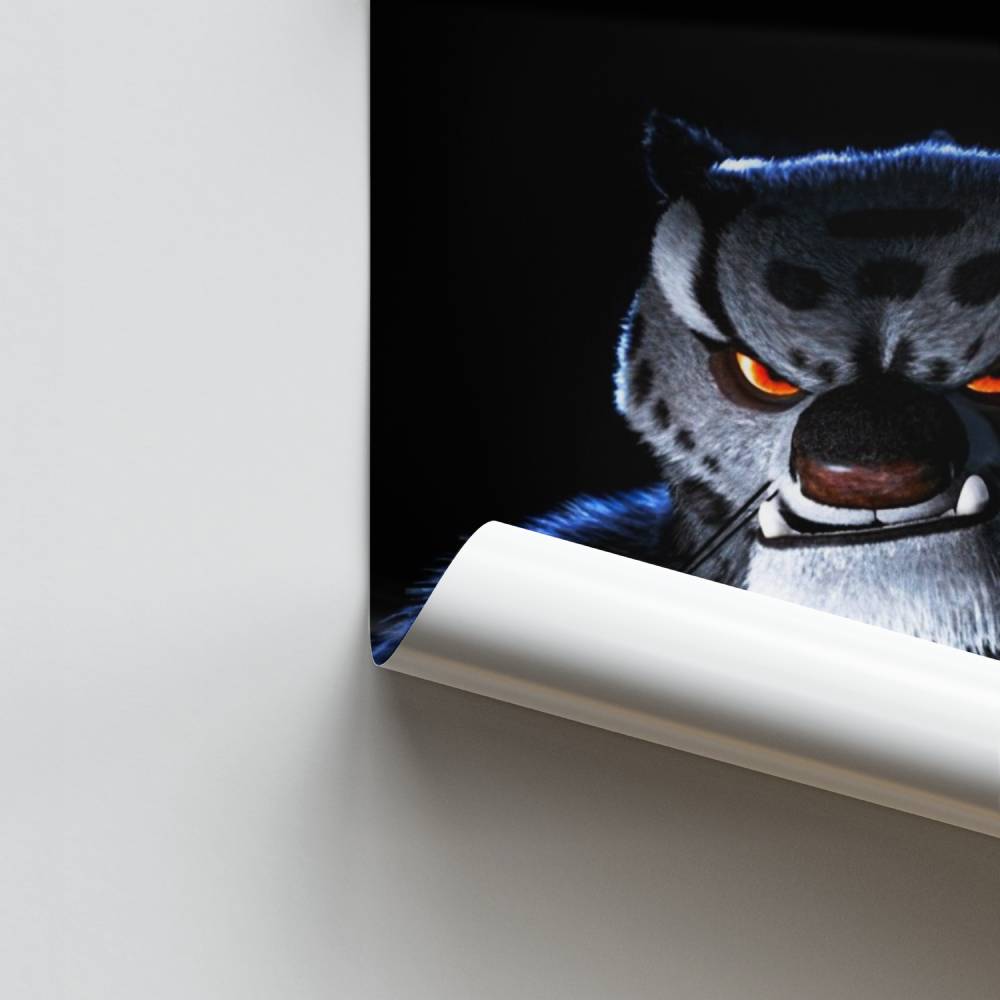 Poster del guerriero leopardo