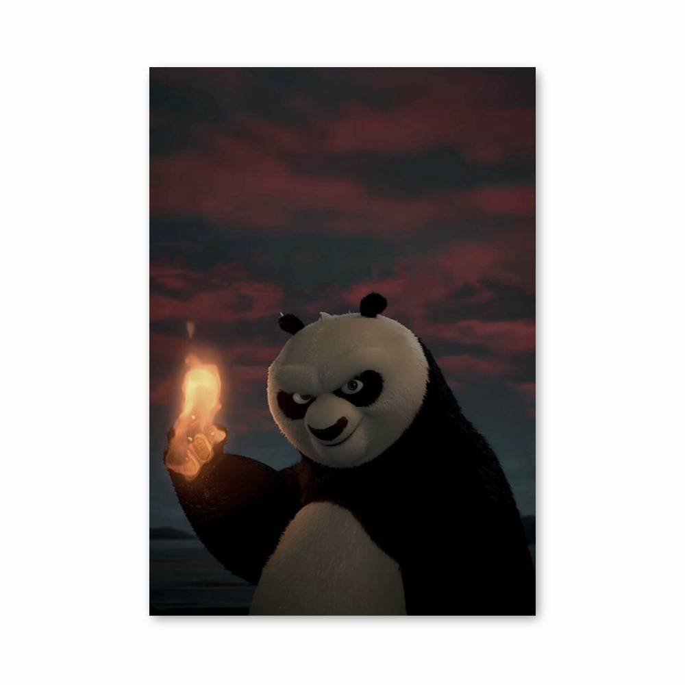 Poster Maître de Feu Panda
