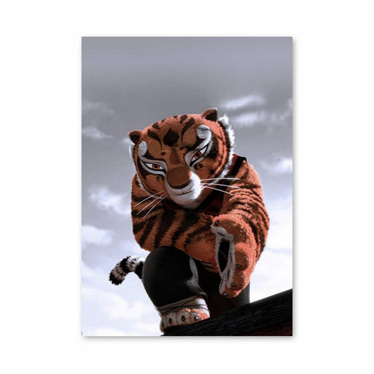 Poster Tigre Guerrier