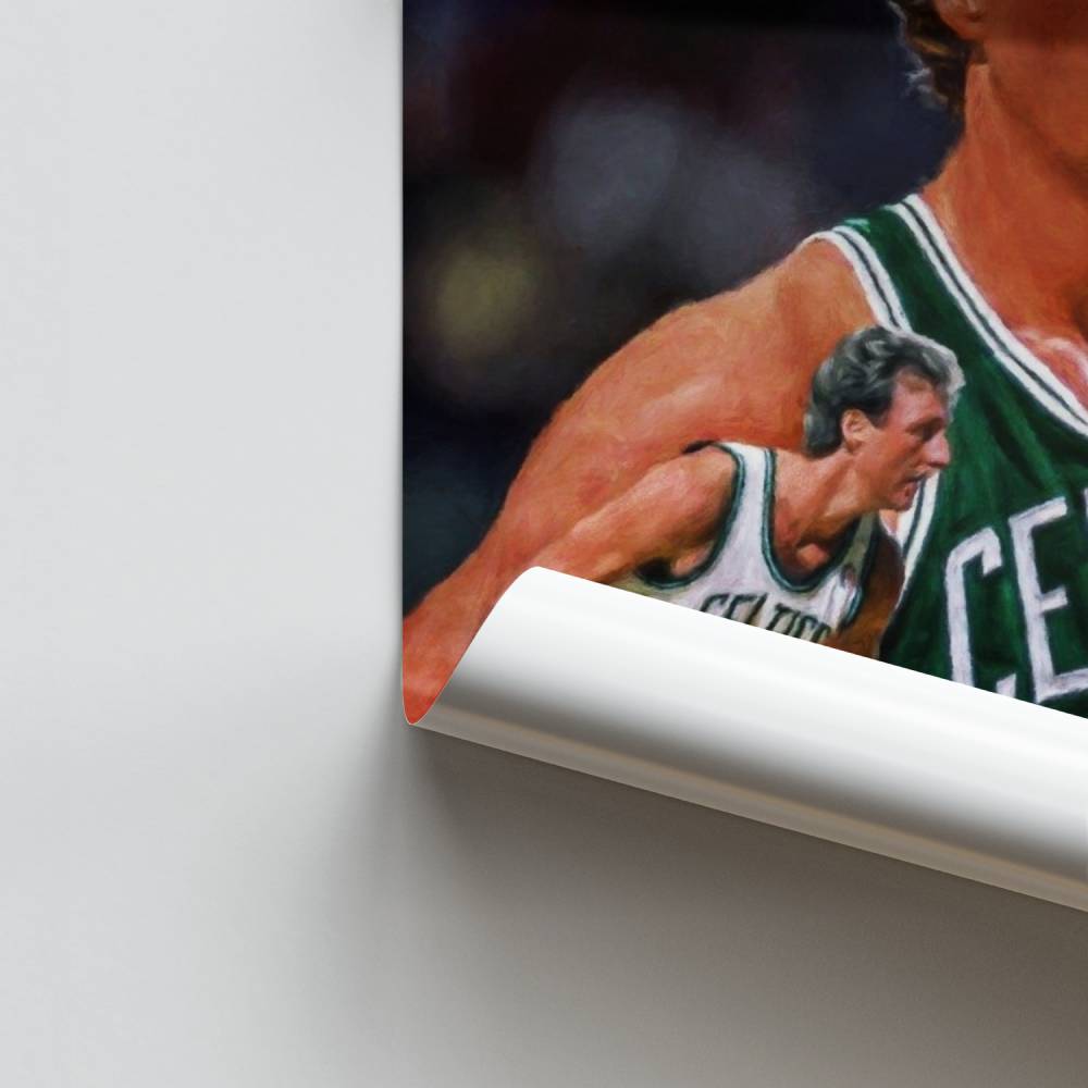 Poster della leggenda dei Celtics