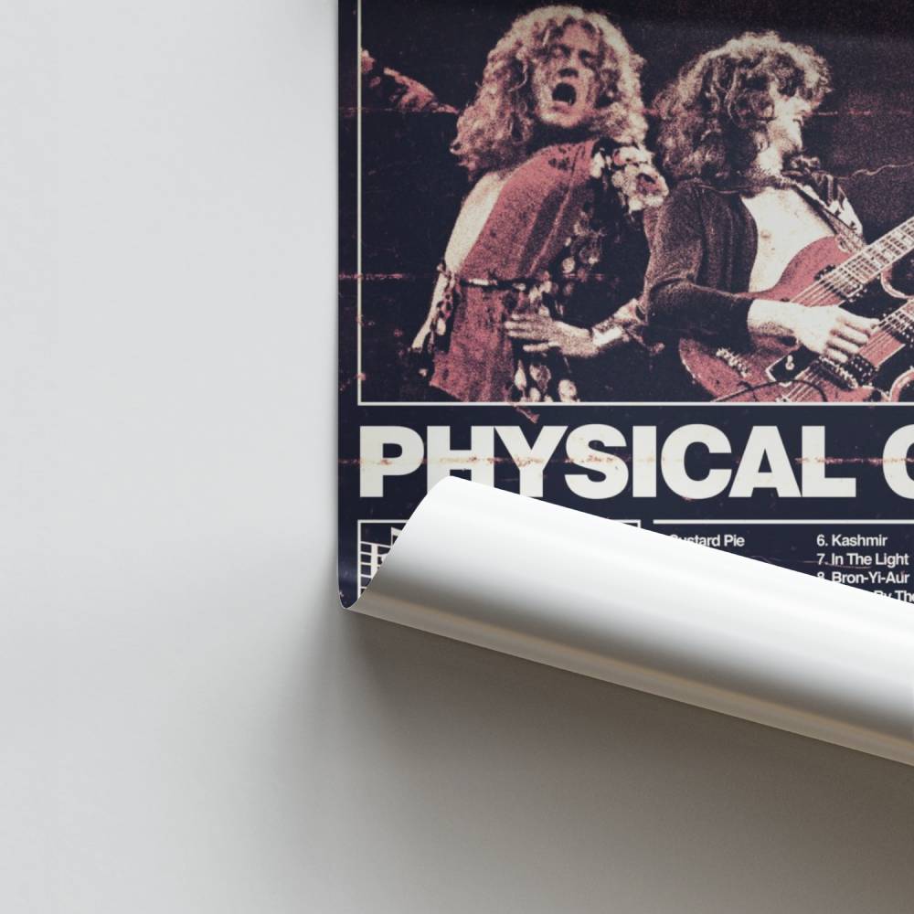 Poster Physical Graffiti 1975