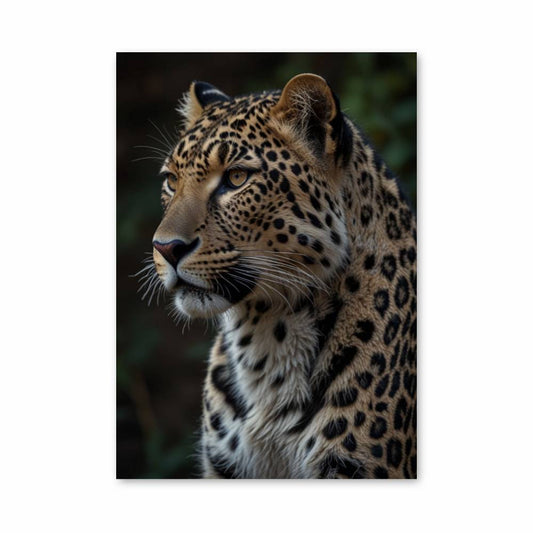 Poster Élégance Léopard