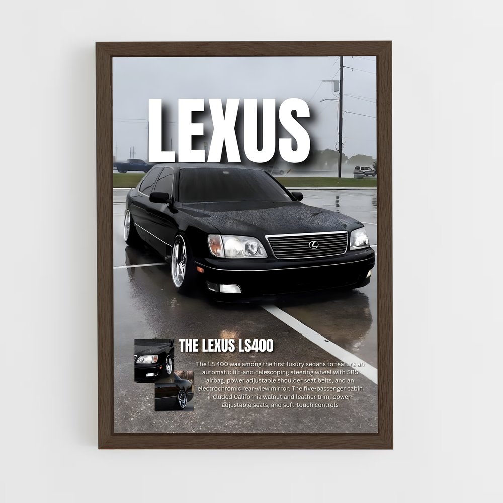 lexus-13 cadre Bois foncé