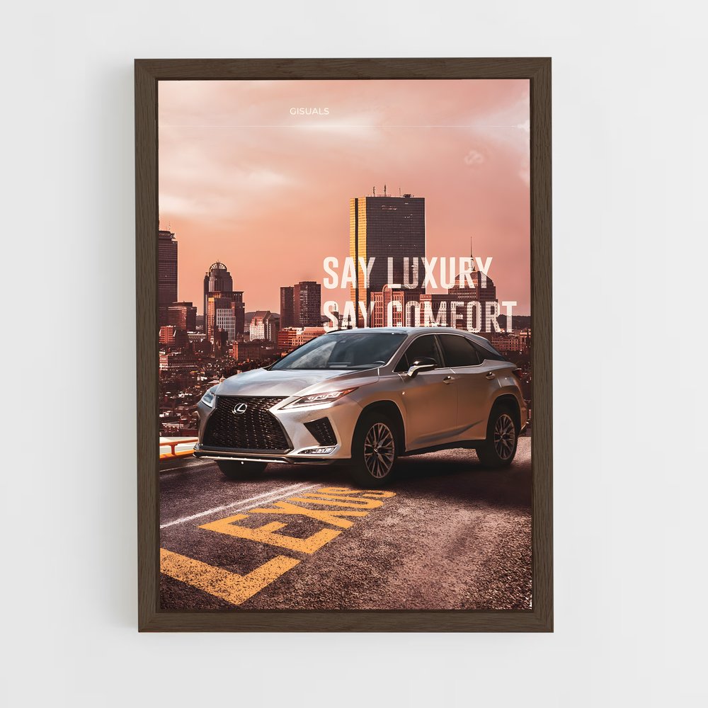 lexus-5 cadre Bois foncé