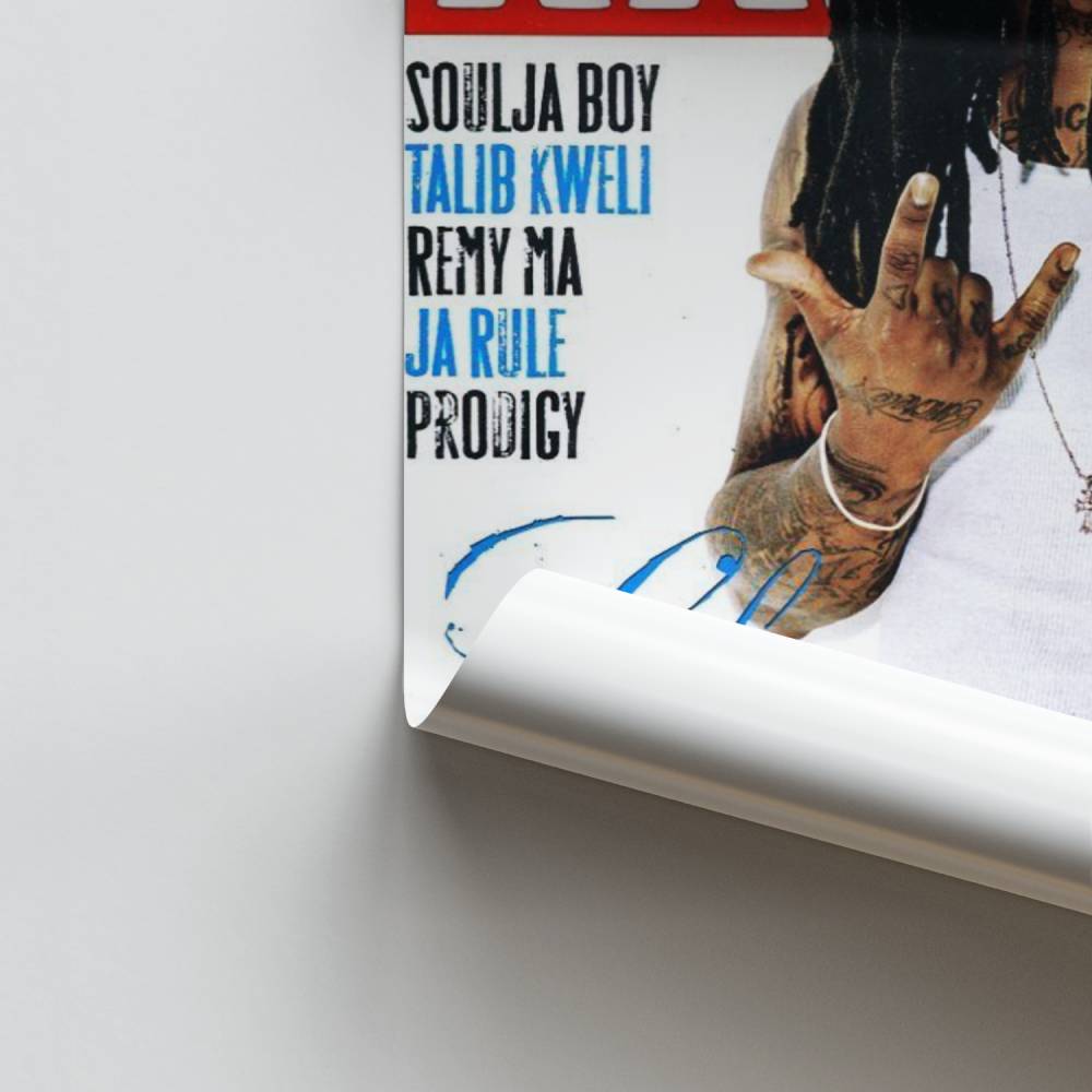 Poster di atmosfera hip-hop