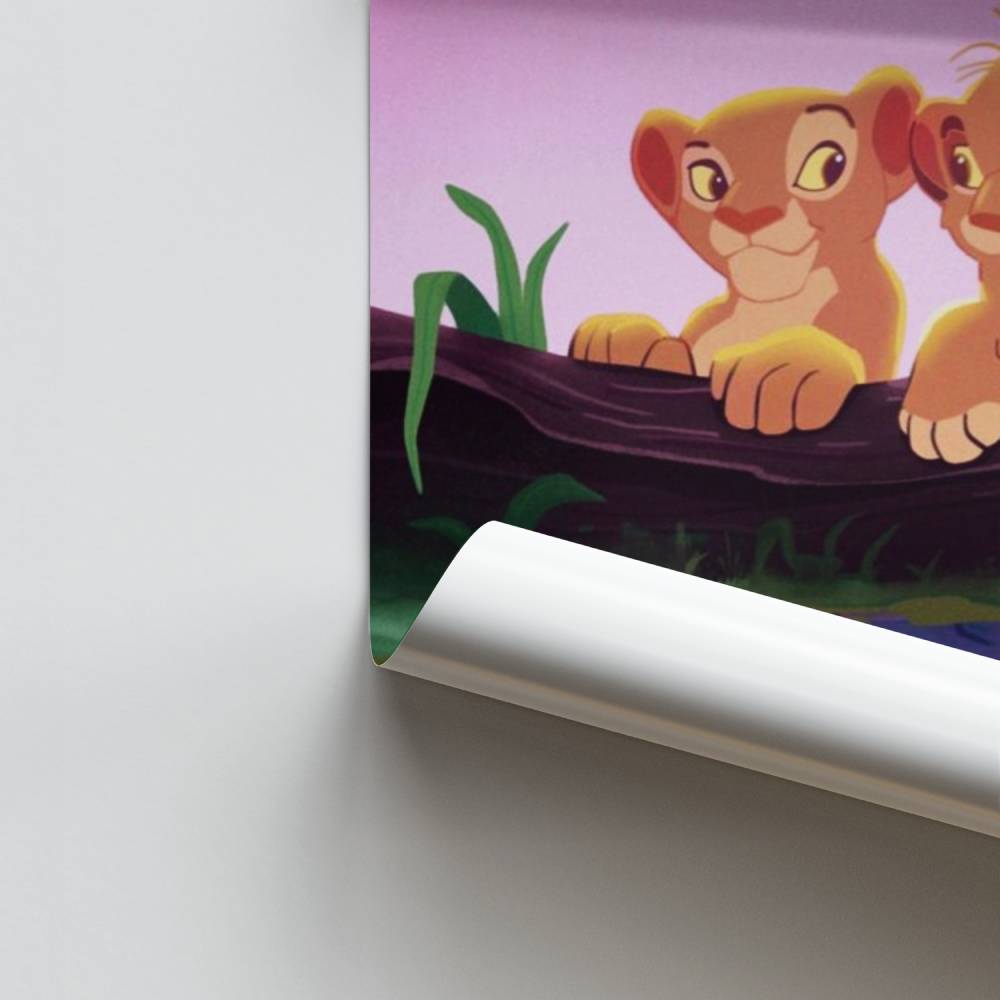 Poster Simba e Nala