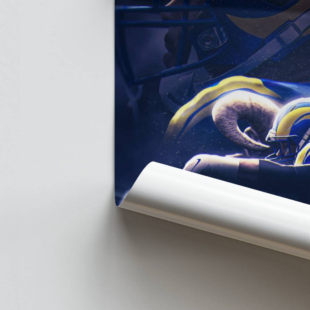 Poster Slancio e forza di Rams