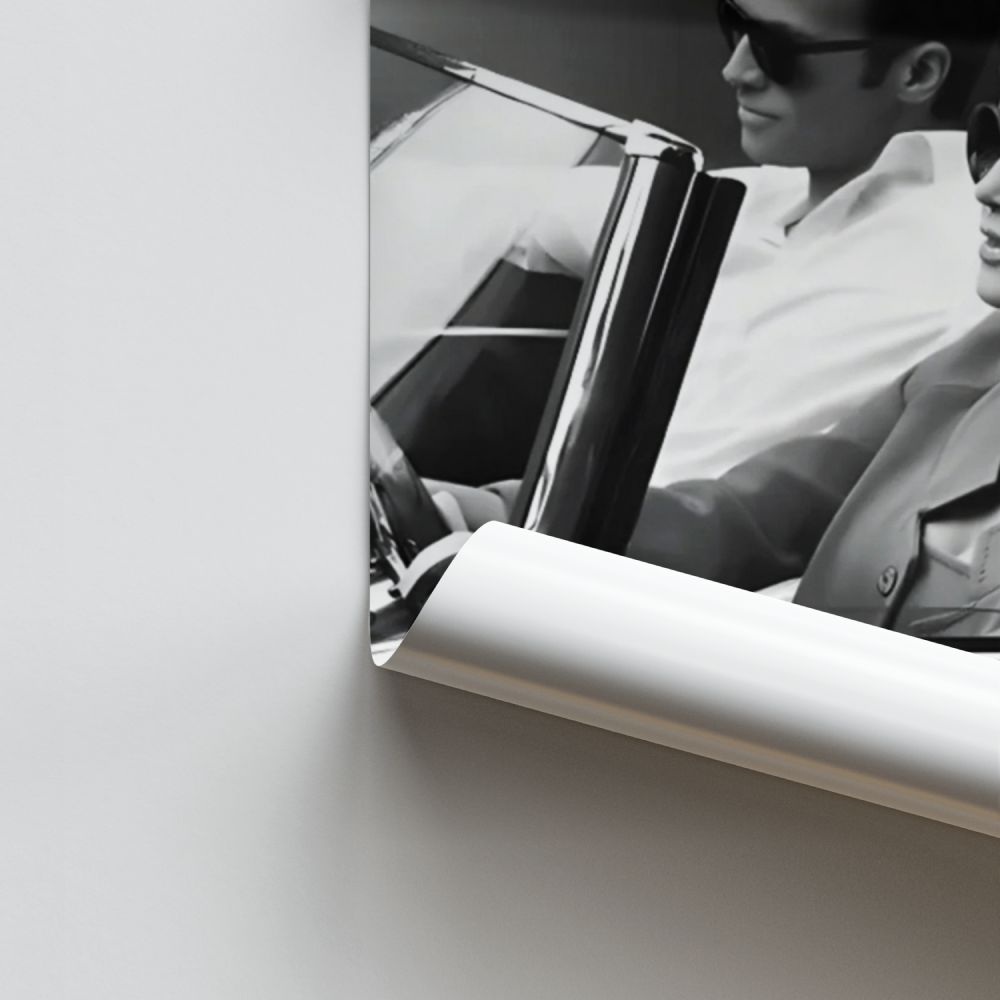 Poster Hermès Paris Voiture