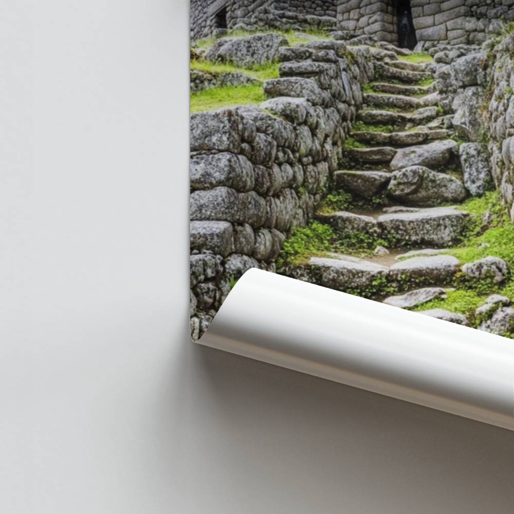 Poster Escaliers Inca