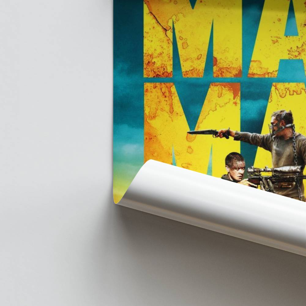 Poster Furia Strada Vintage