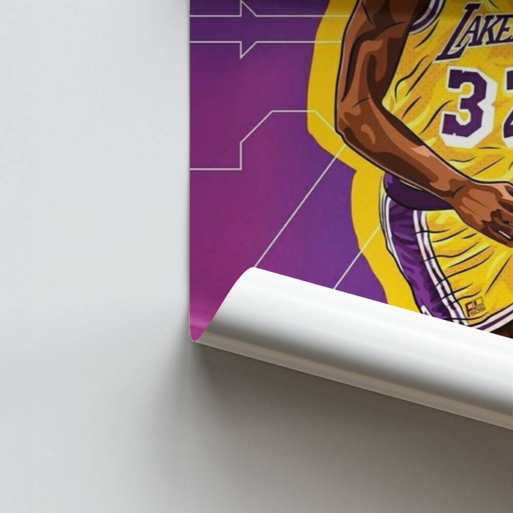 Poster Showtime Lakers Icons