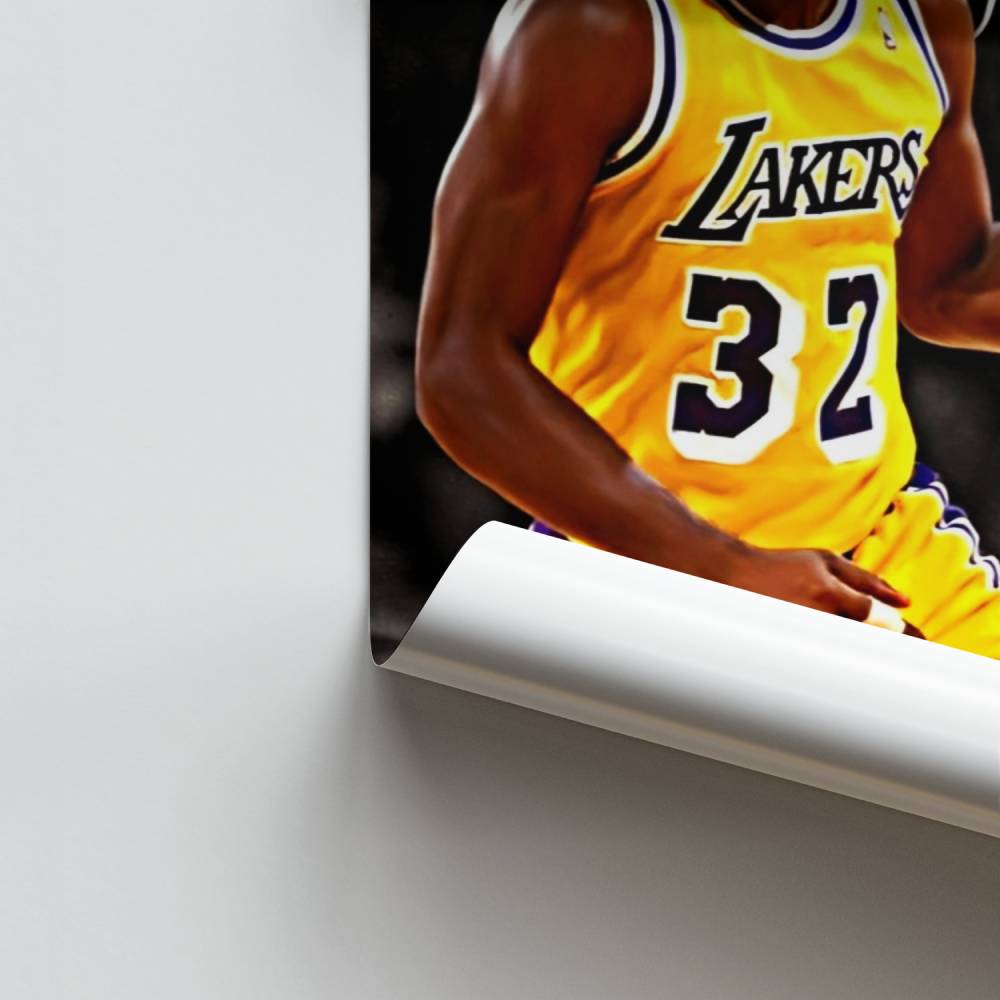 Poster di basket incantato