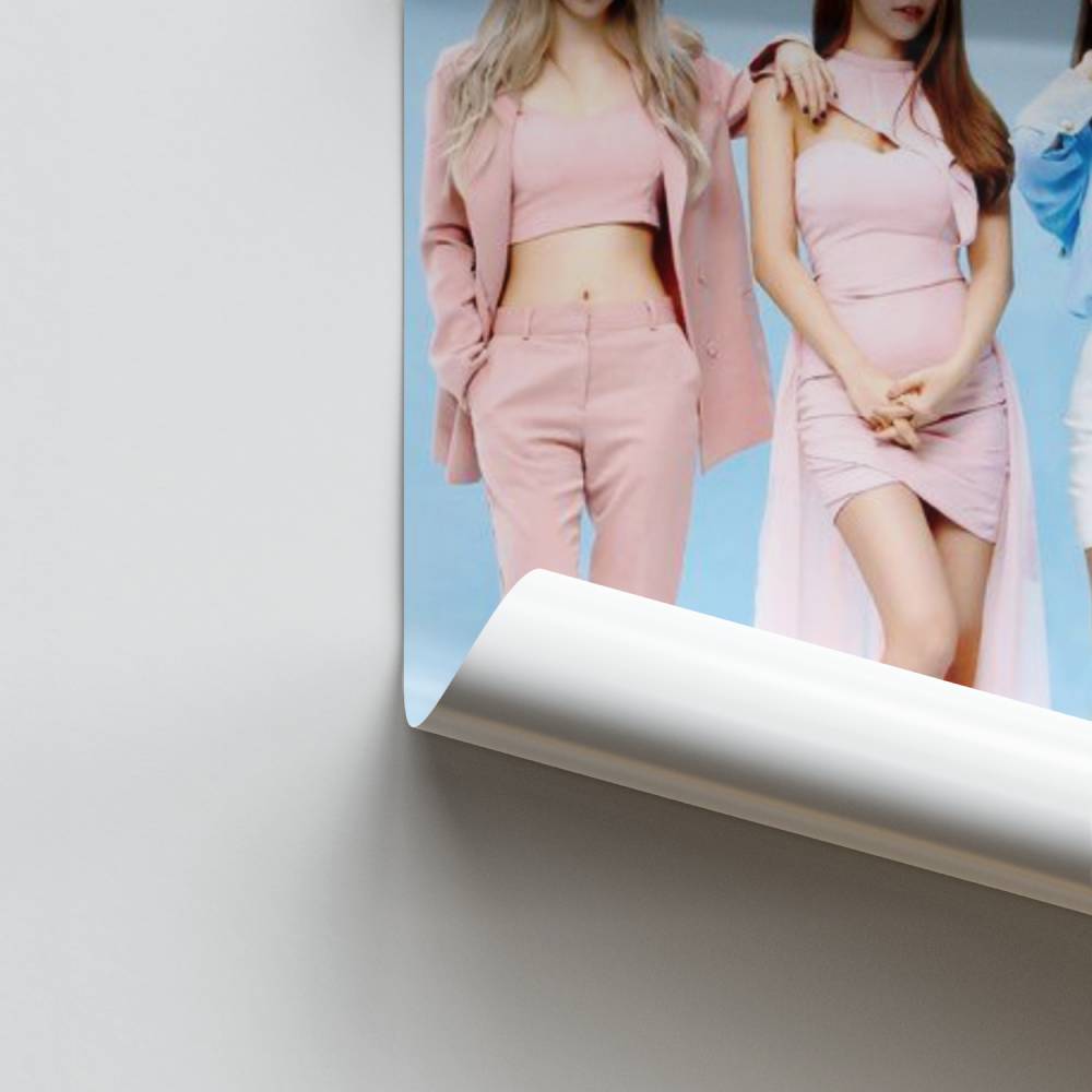 Poster di eleganza pastello