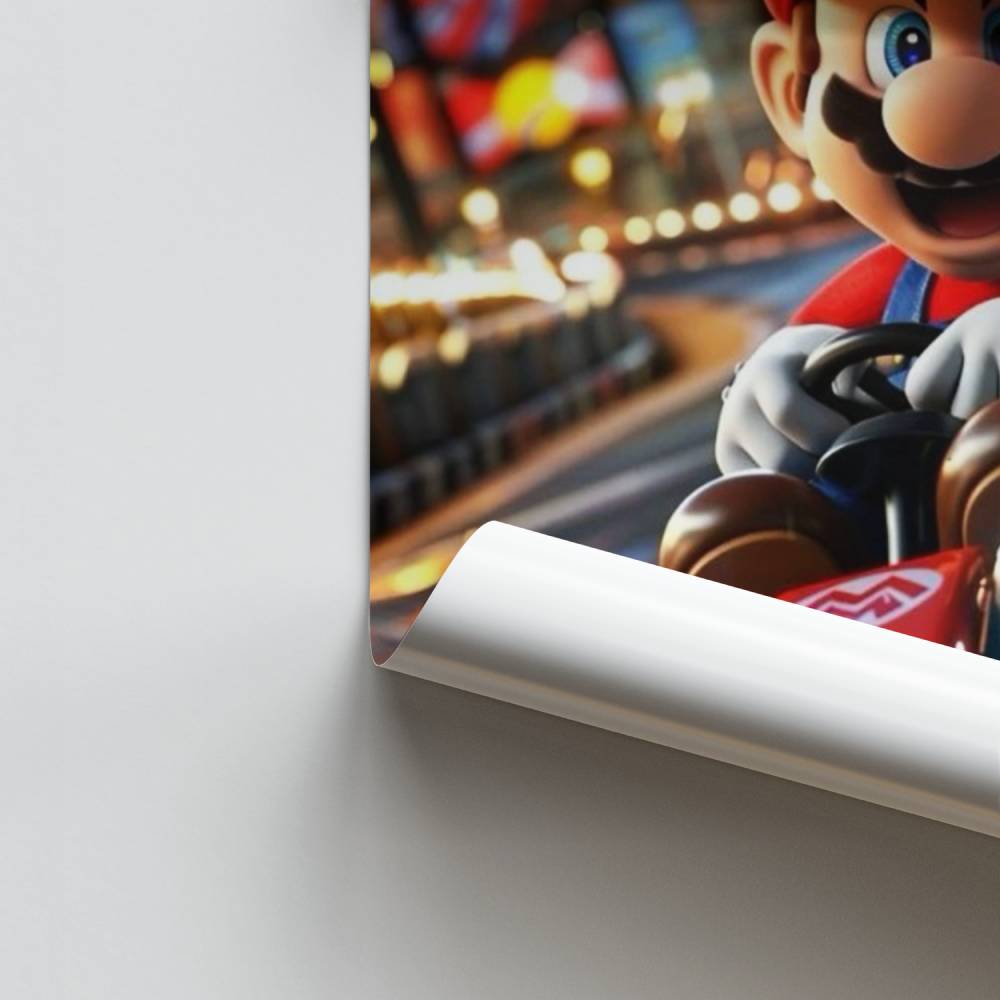 Poster Mario Kart City