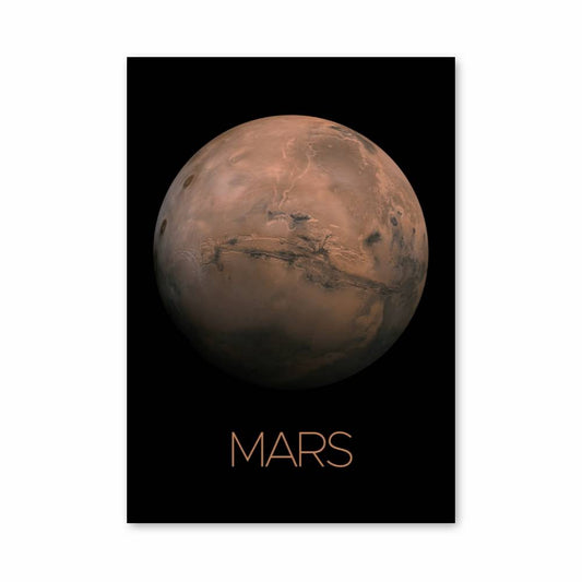 Poster Voyage sur Mars
