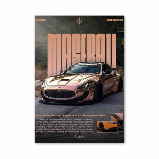 Poster Maserati Gran Turismo
