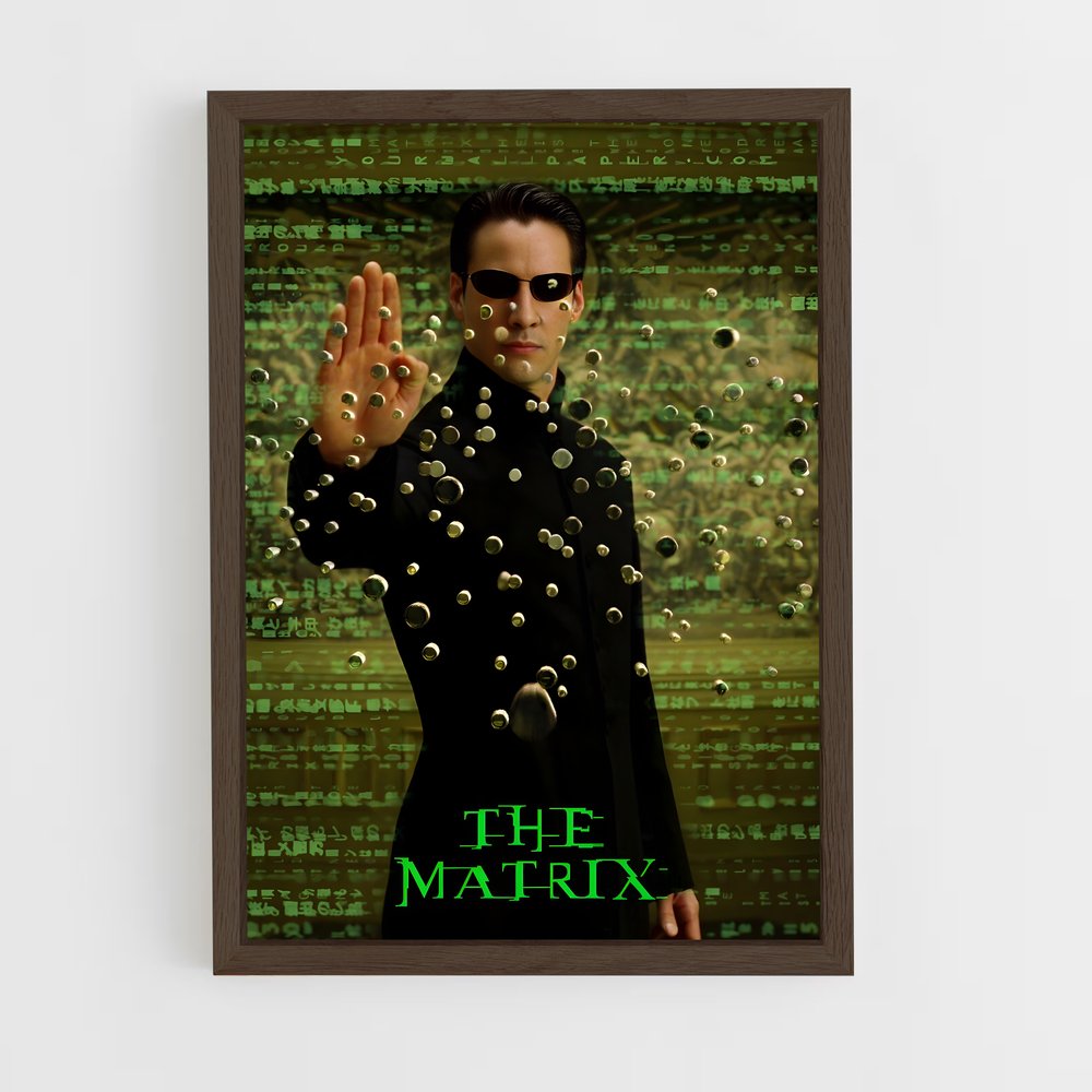 matrix-13 cadre Bois foncé