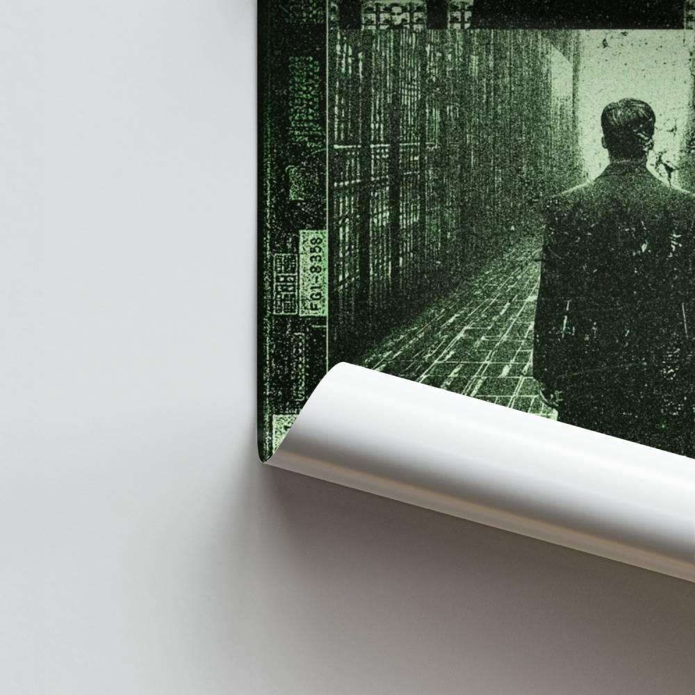 Poster di fuga digitale