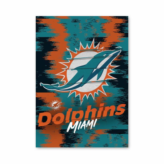 Poster Dolphins Miami