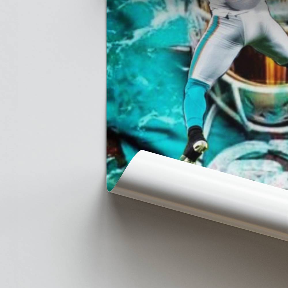 Poster Miami Dolphins Énergie