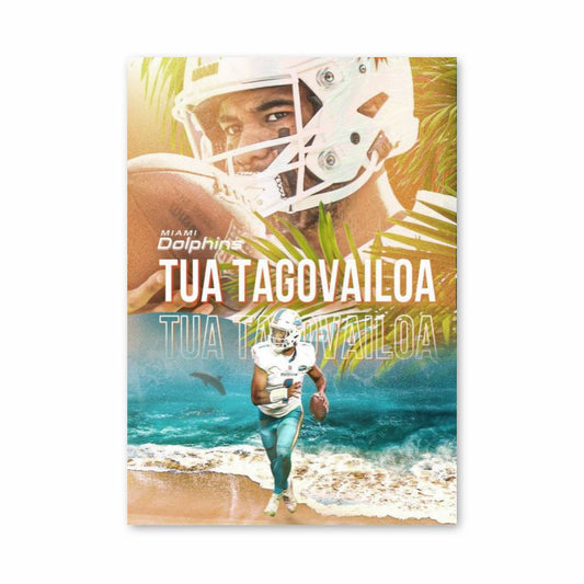 Poster Quarterback Tropical