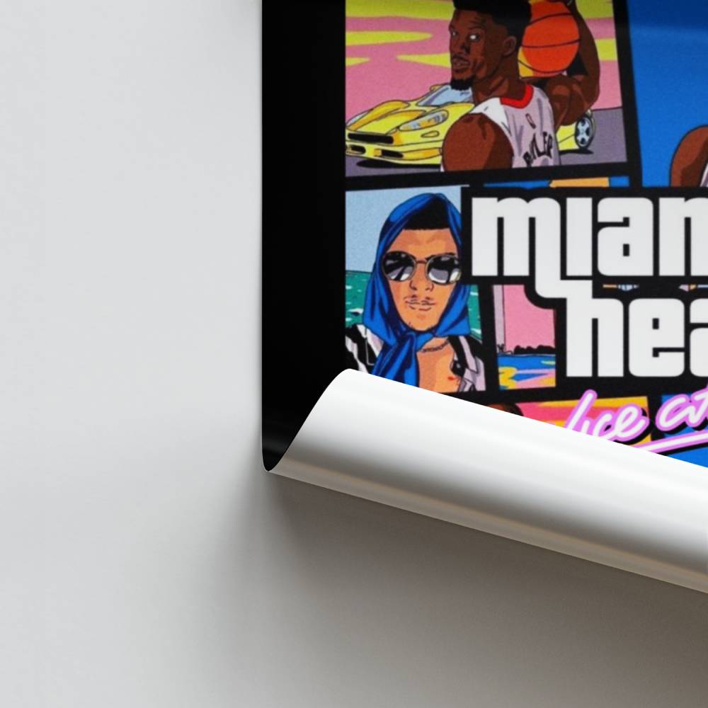 Poster Vice City Vibes