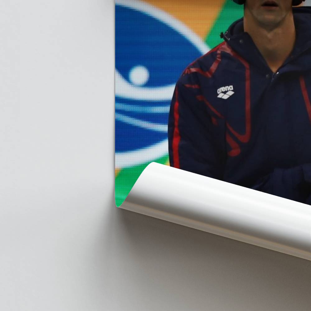 Poster di concentrazione olimpica