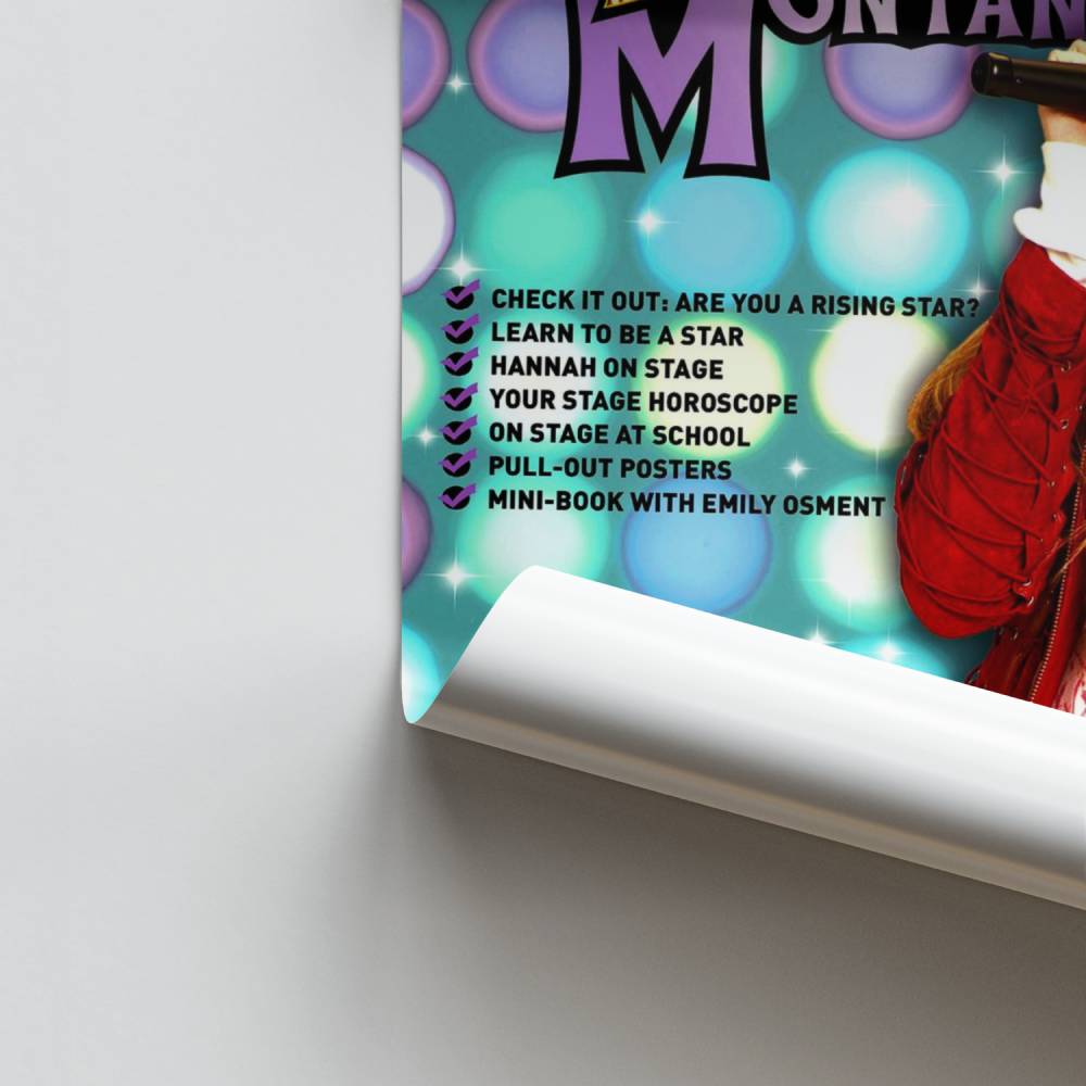 Poster Hannah Montana sul palco