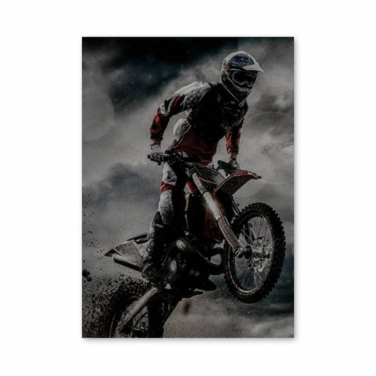 Poster Adrénaline Moto-Cross