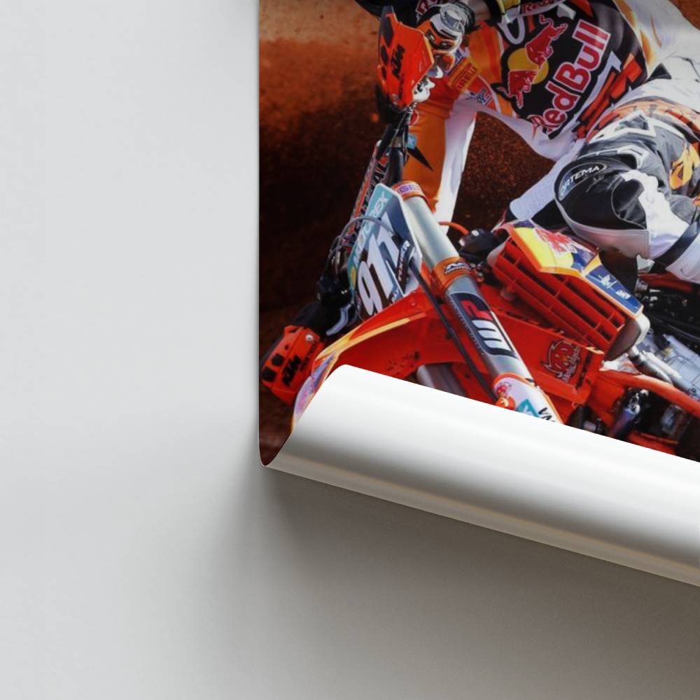 Poster dello slancio fuoristrada