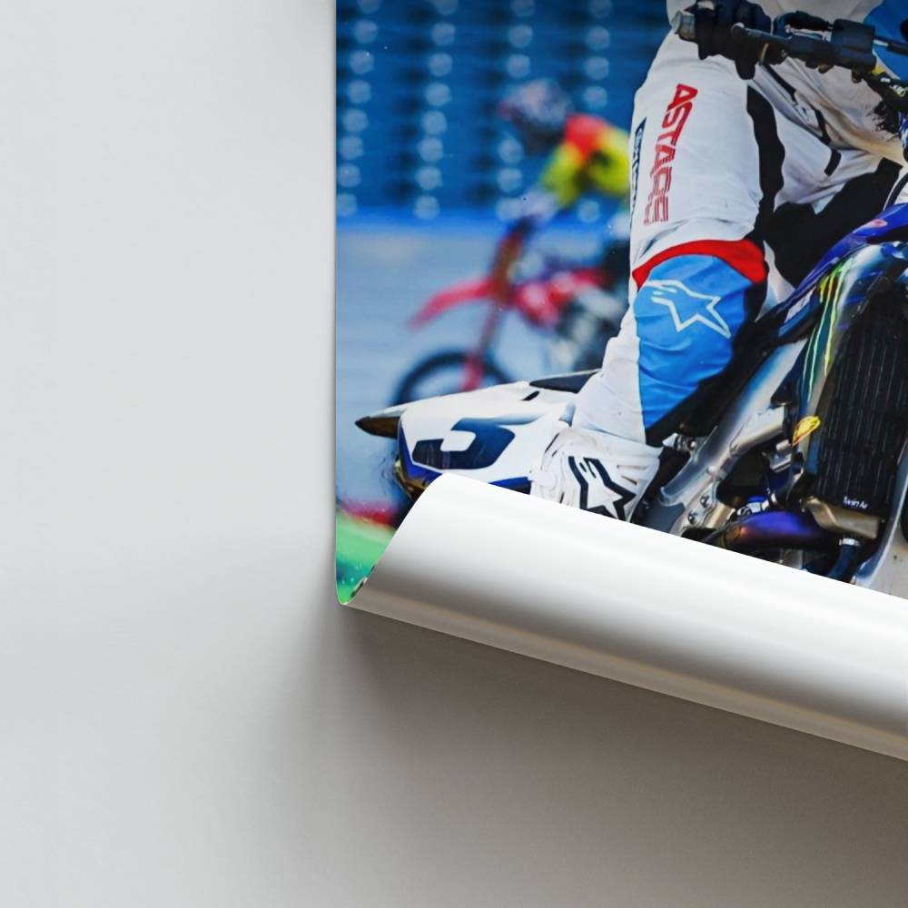 Poster Vitesse Motocross