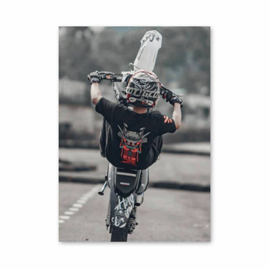 Poster Cascade Motocross