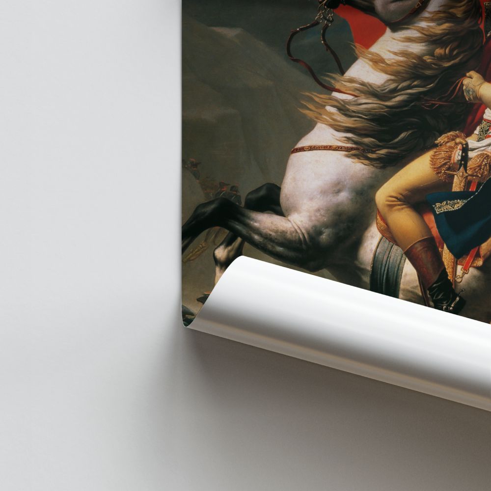 Poster Napoléon Cheval