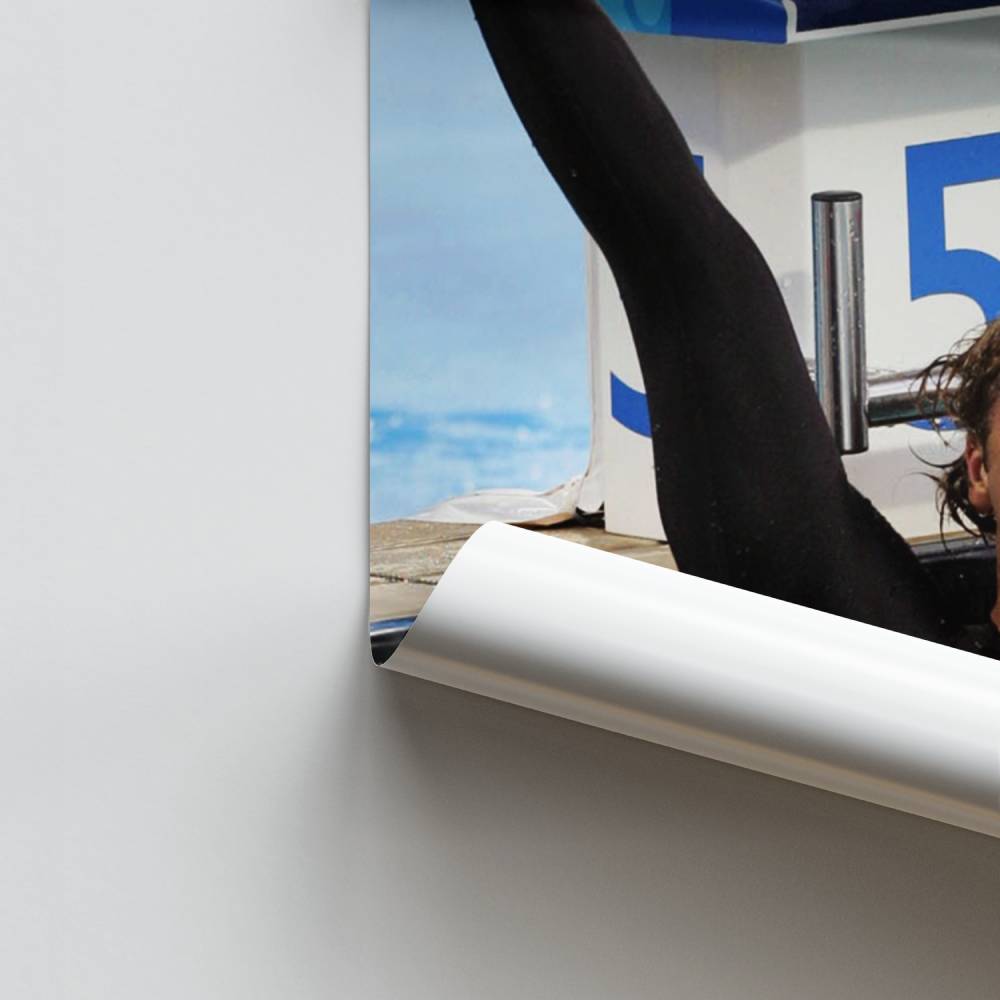 Poster Trionfo nel nuoto