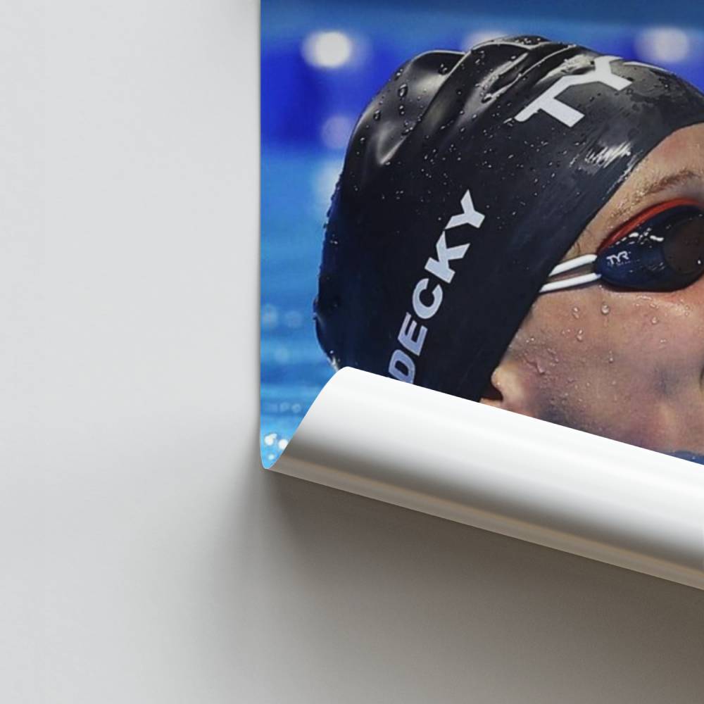 Poster Éclat de Natation