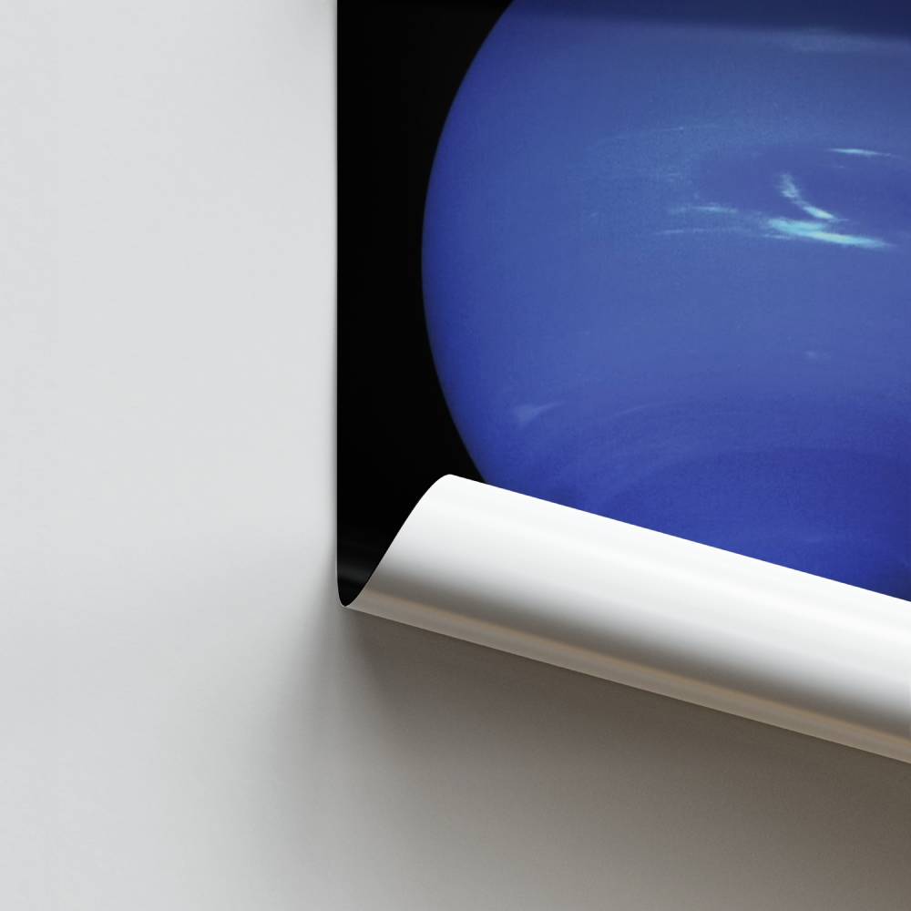 Poster di Nettuno blu