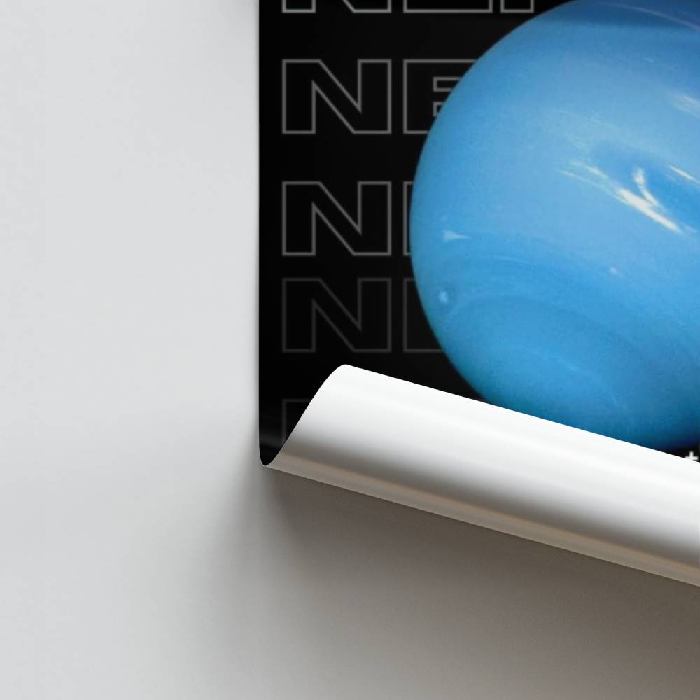 Poster Temperatura di Nettuno