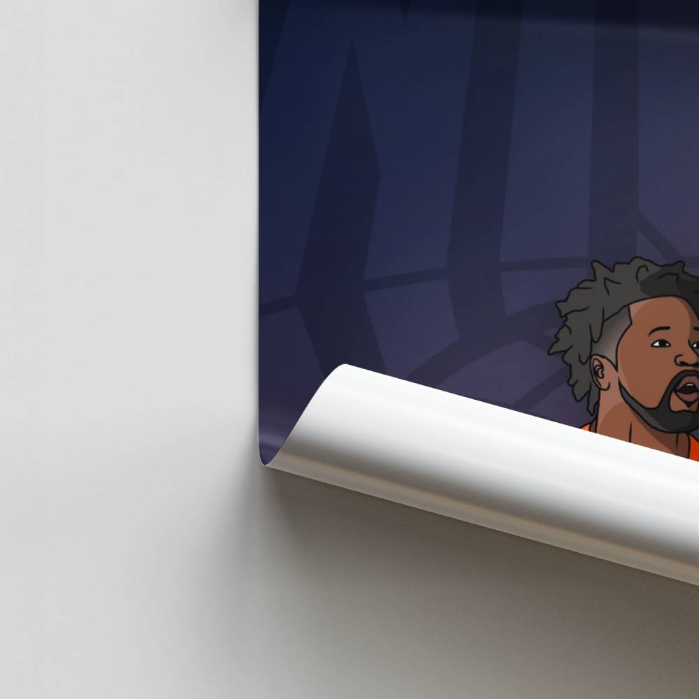 Poster Dunk dei New York Knicks