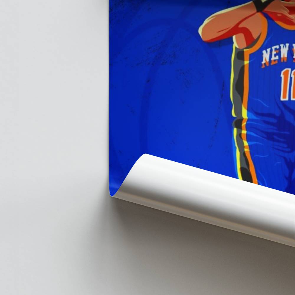 Poster del giocatore dei Blue Knicks