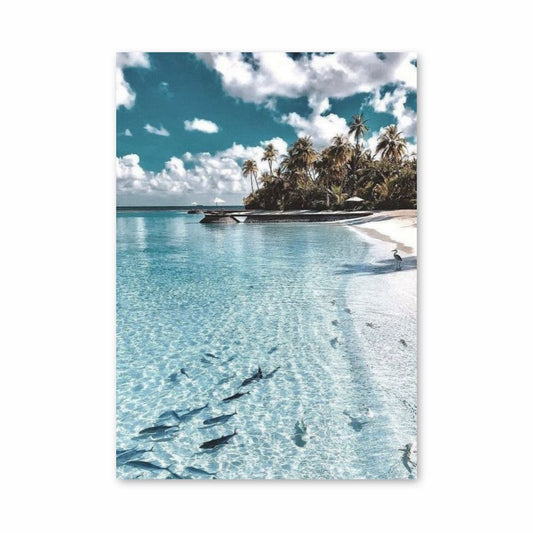 Poster Océan Paradisiaque