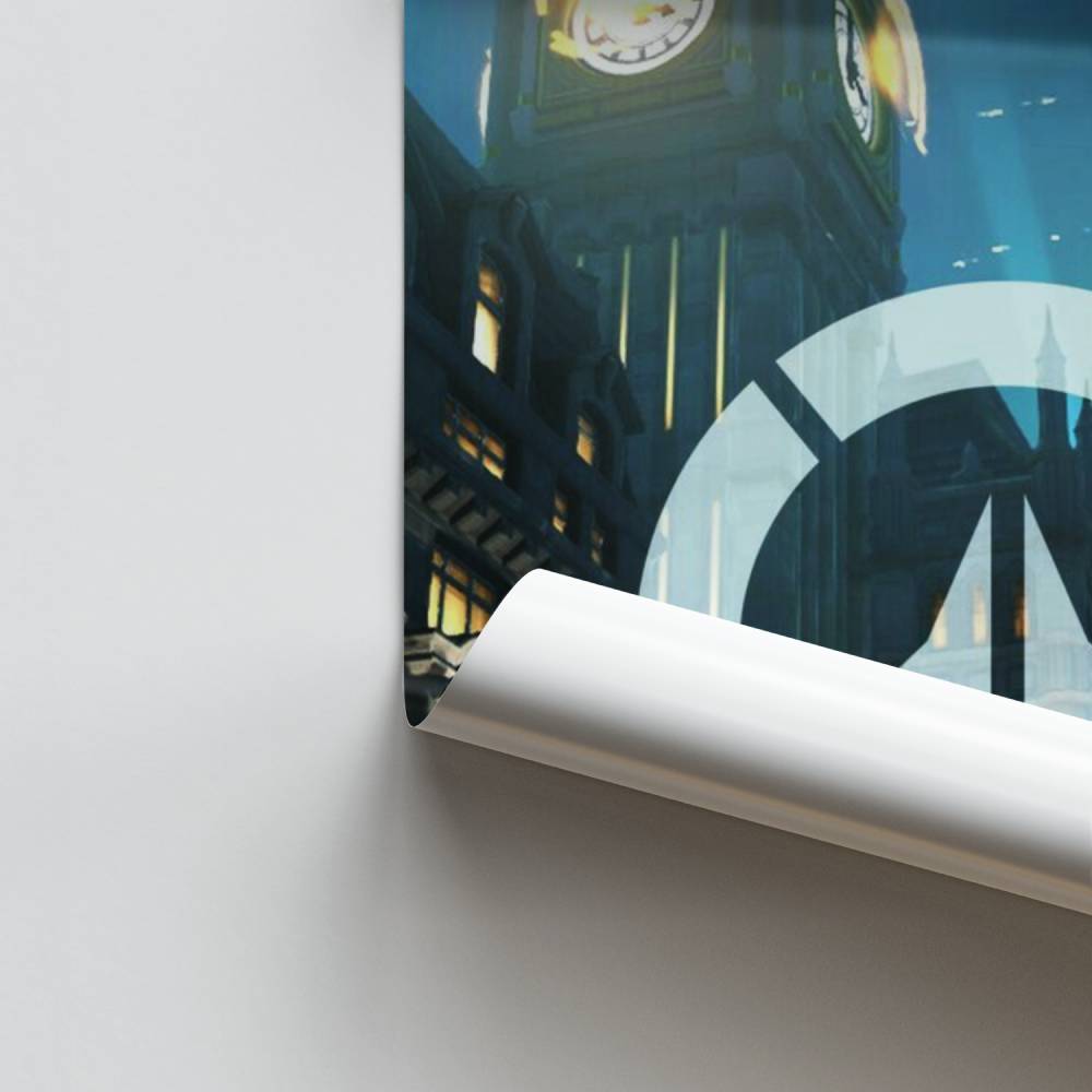 Locandina di Overwatch a Londra