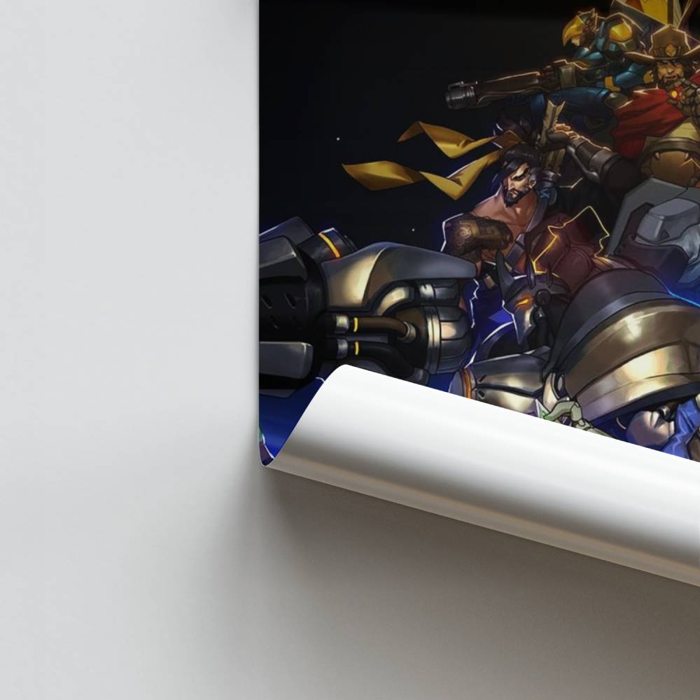 Poster Eroi di Overwatch