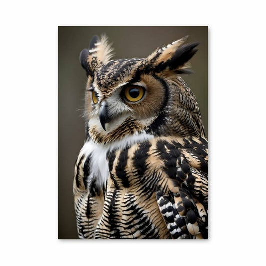 Poster Majestic Owl