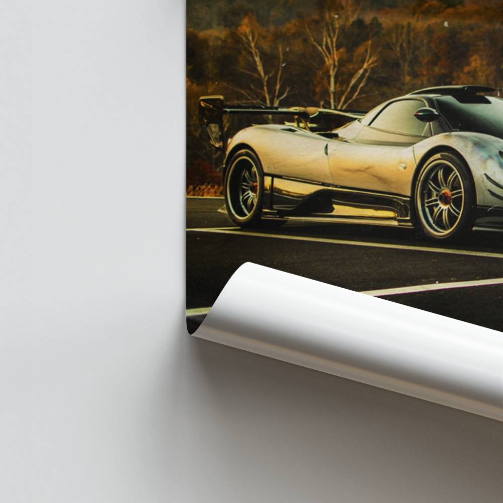 Poster Pagani Zonda Élégance