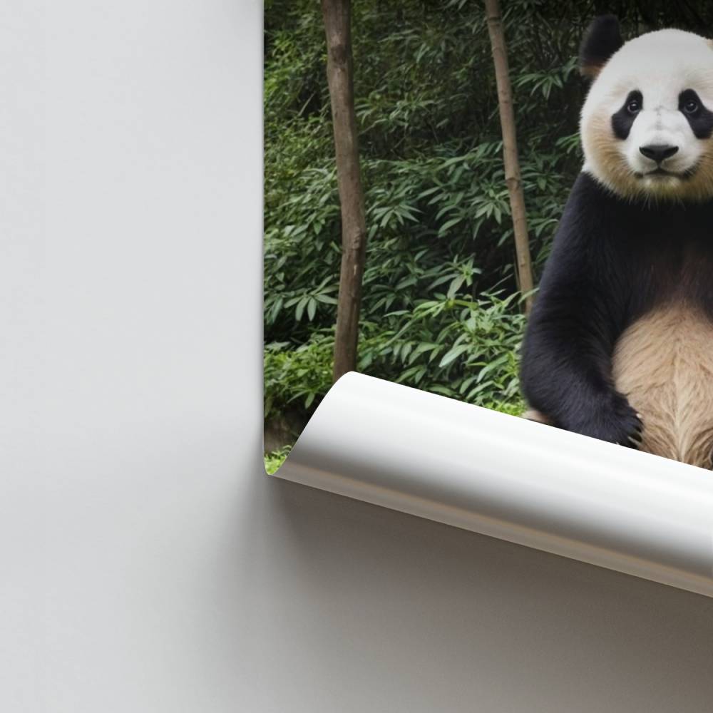 Poster Panda Natura