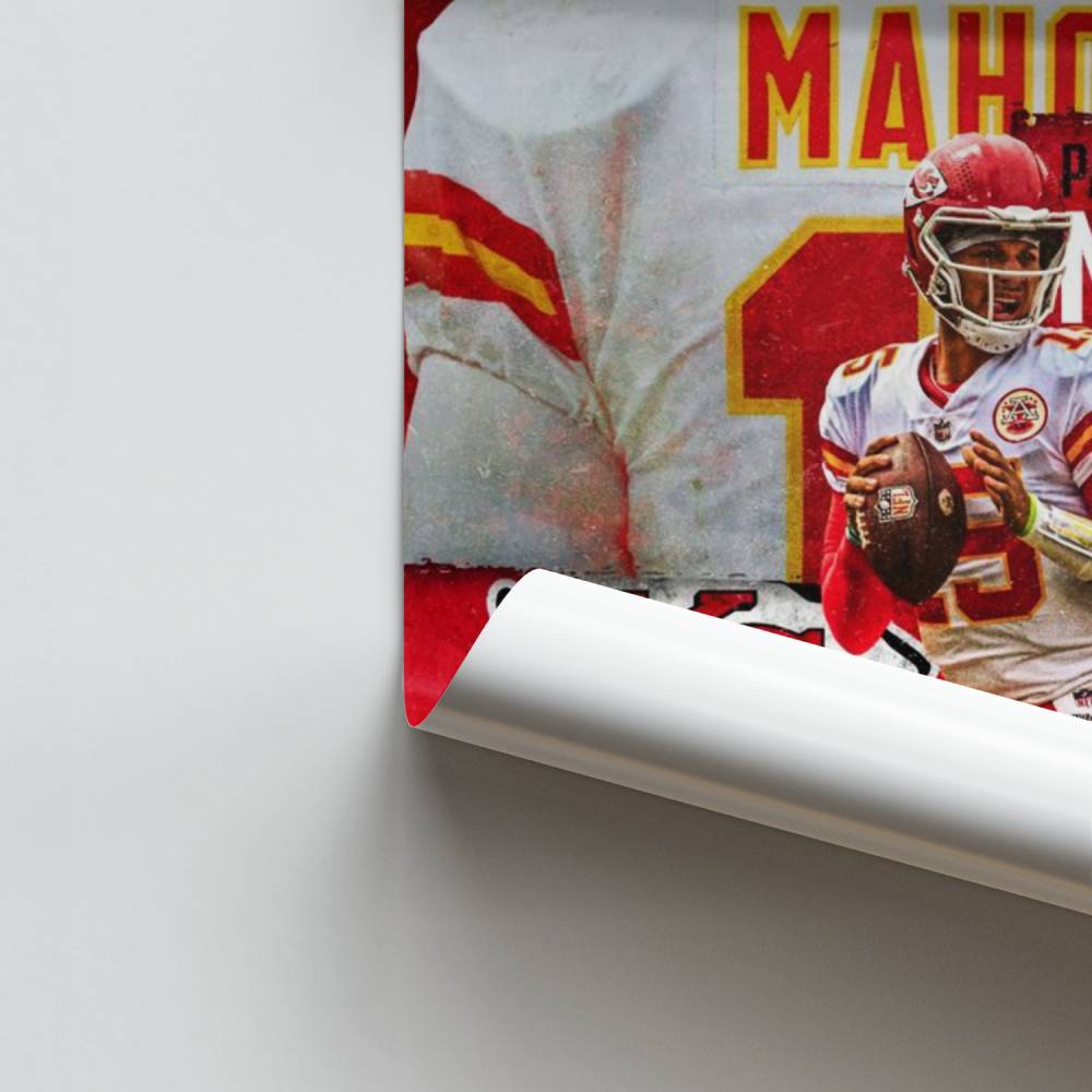 Poster Touchdown rosso